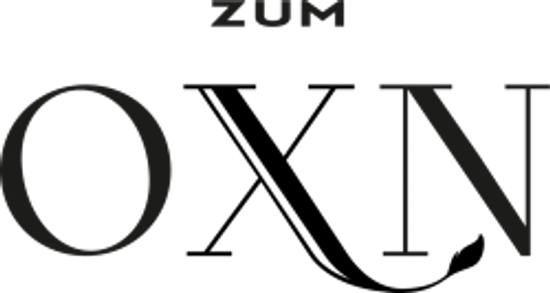 Monochrome Textgrafik mit dem Wort ZUMON in großen Buchstaben