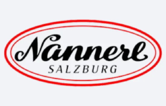 Nannerl Salzburg Logo mit rotem ovalem Rand