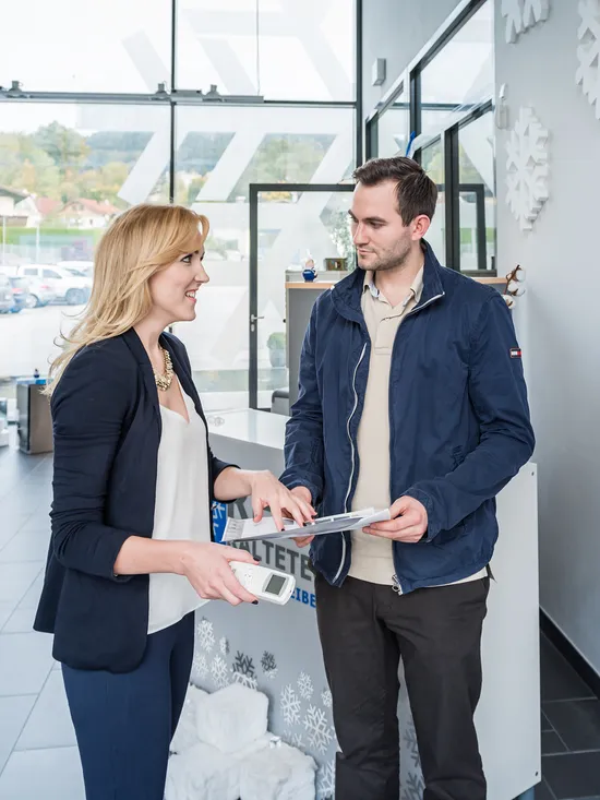 Kundenbetreuung bei Reindl Kältetechnik